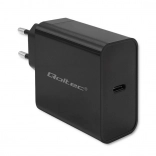 Hitri polnilec Qoltec 65W USB-C črna