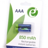 Polnilne baterije AAA 850 mAh, 2 kosa blister