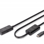Aktivni podaljševalni kabel USB-C - USB-C, USB 3.2 Gen1, 10m