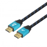 DisplayPort kabel 8K UHD z modrimi konektorji 2 m