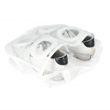 Pralna mrežasta vrečka za obutev z zadrgo 28 × 27 cm