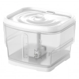 Pametna fontana za pse in mačke PETSUPER PW03 2,5 l bela