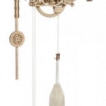 Ugears 3D lesene mehanske stenske ure Aero