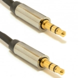 Stereo kabel 3,5 mm jack M/M 1 m