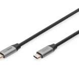 USB‑C kabel 3.0, 60 W, 5 Gbps, USB‑C na USB‑C, 1 m, črn