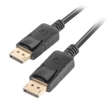DisplayPort kabel 1,8 m (DP–DP), 4K, črn