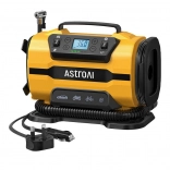 Prenosni kompresor AstroAI 150 PSI, 12 V DC in 110–240 V AC