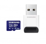 Pomnilniška kartica microSD SAMSUNG Pro Plus 128 GB + USB čitalnik
