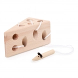 Leseni prepletalni sir z miško – Small Foot