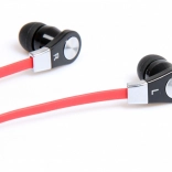 Slušalke MAGICSOUND DS-2 z mikrofonom črno-rdeče