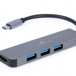USB‑C hub s HDMI in 3× USB 3.0