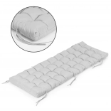 Blazina za vrtno ležalnik in stol, siva 145 × 52 cm MODERNHOME