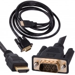 kabel HDMI na VGA 2 m, Full HD, pozlačeni konektorji
