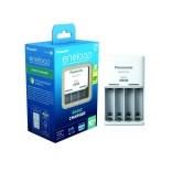 Polnilec Eneloop Advanced AA/AAA + 4× AA 2000 mAh