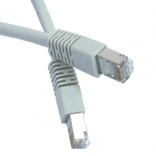 Patch kabel FTP kat. 6 s os 10m siva