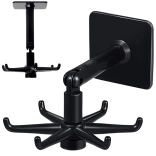 Vrteči organizator za steno za kuhinjo in kopalnico