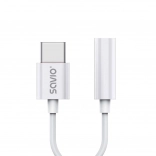 USB‑C na 3,5 mm jack avdio adapter z DAC SAVIO