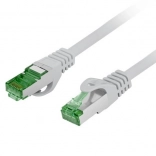 Omrežni kabel Patchcord Cat.7 S/FTP LSZH CU 0,25 m siv