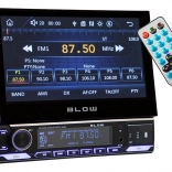 avtoradio Blow SlideX z izvlečnim 7" zaslonom, RDS, MP3, USB, microSD in Bluetooth