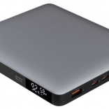 Aukey powerbanka 20000 mAh s 100W Power Delivery, siva