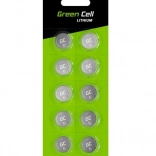 Gumbne baterije Green Cell 10x CR2032 3V
