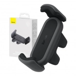 Nosilec za telefon v avtu Baseus Steel Cannon črni