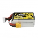 tattu r-line 3.0 lipo baterija 1300 mah 22,2 v 120c 6s xt60
