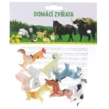 Vesela domača živalca – komplet plastičnih figuric v vrečki