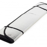 Sončna zaščita za vetrobransko steklo avtomobila, reflektivna folija s priseski 130 × 60 cm