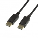 DisplayPort kabel 7,5 m – črn