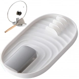 Kuhinjski odcejalnik za žlice in pokrovke