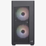 ohišje mini tower HEXFORM TG FRGB z USB 3.0 – črno