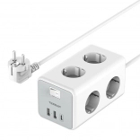 Tessan razdelilec z USB in USB-C vrati