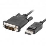 Kabel DisplayPort na DVI-D 3m črn