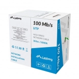 LAN kabel UTP 100 Mb/s 305 m CCA zelen