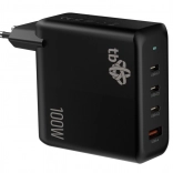 Polnilec 3x USB C + USB A Power Delivery črna 100 W