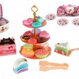 Otroški kovinski čajni set v kovčku