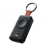 Prenosna brezžična polnilna postaja za pametne ure Joyroom 2000 mAh črna