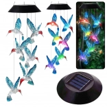 Solarni LED vrtni zvonci Kolibri