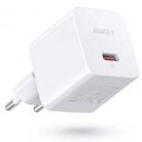 Aukey mini omrežni polnilec USB‑C 20 W s Power Delivery, bel