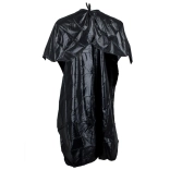 Univerzalni frizerski plašč za barvanje in striženje las črn