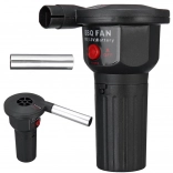 Električni pihalnik za žar, kamin in kurišče