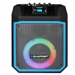 Prenosni zabavni zvočnik BLAUPUNKT MB06.2 z Bluetooth, FM, USB/SD, karaokami in LED